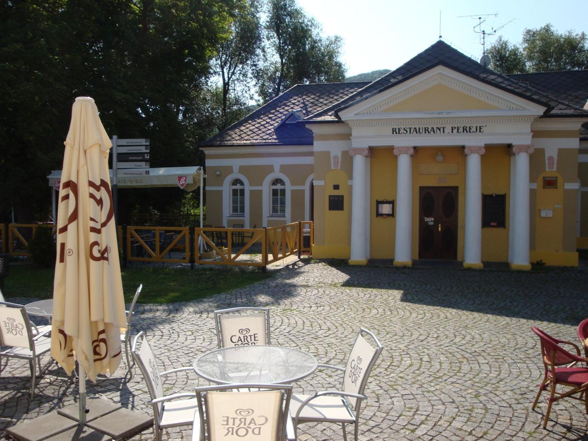 Hotel Lazne Evzenie Klášterec nad Ohří Exterior foto